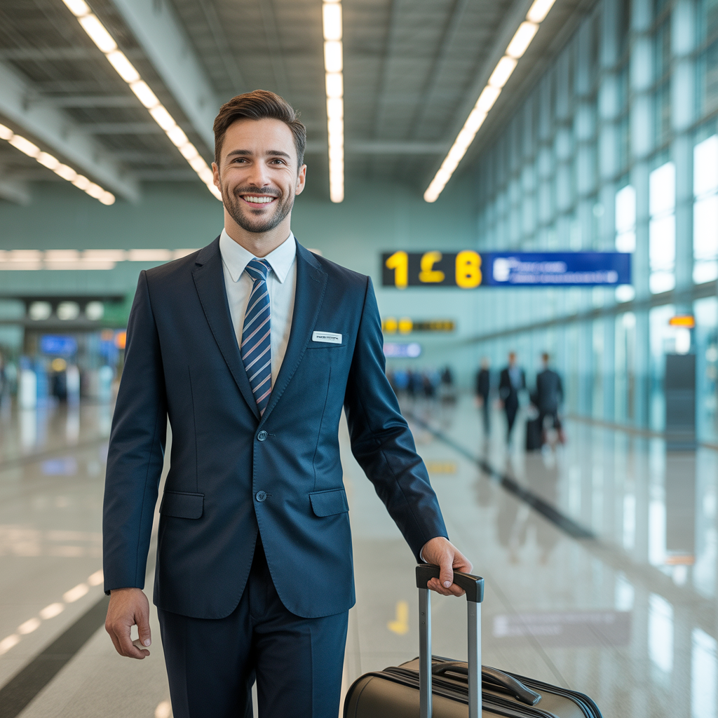 Chauffeur service at the airport