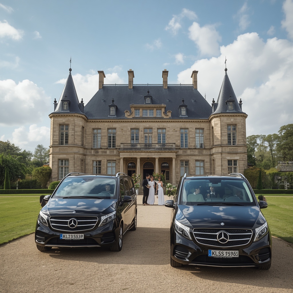 Luxury Wedding Chauffeur Service in France 2026 | VIP Wedding Transportation