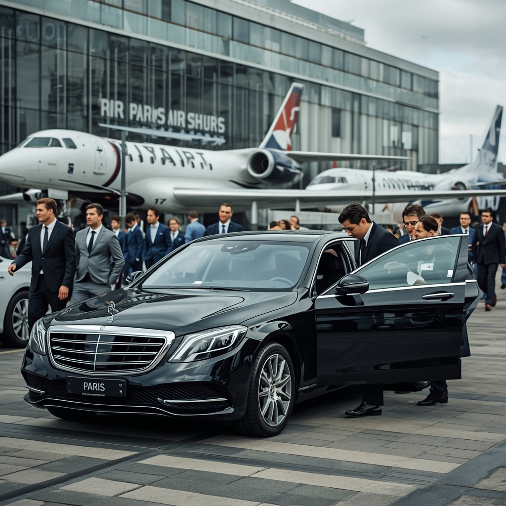 Paris Air Show Chauffeur Service 2026 | VIP Aviation Event Transportation