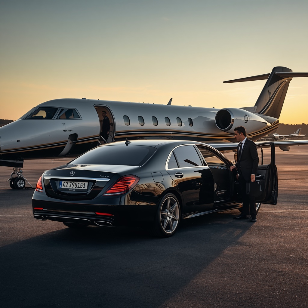 Private Jet Chauffeur Service Paris 2026 | Luxury FBO & VIP Airport Transfers