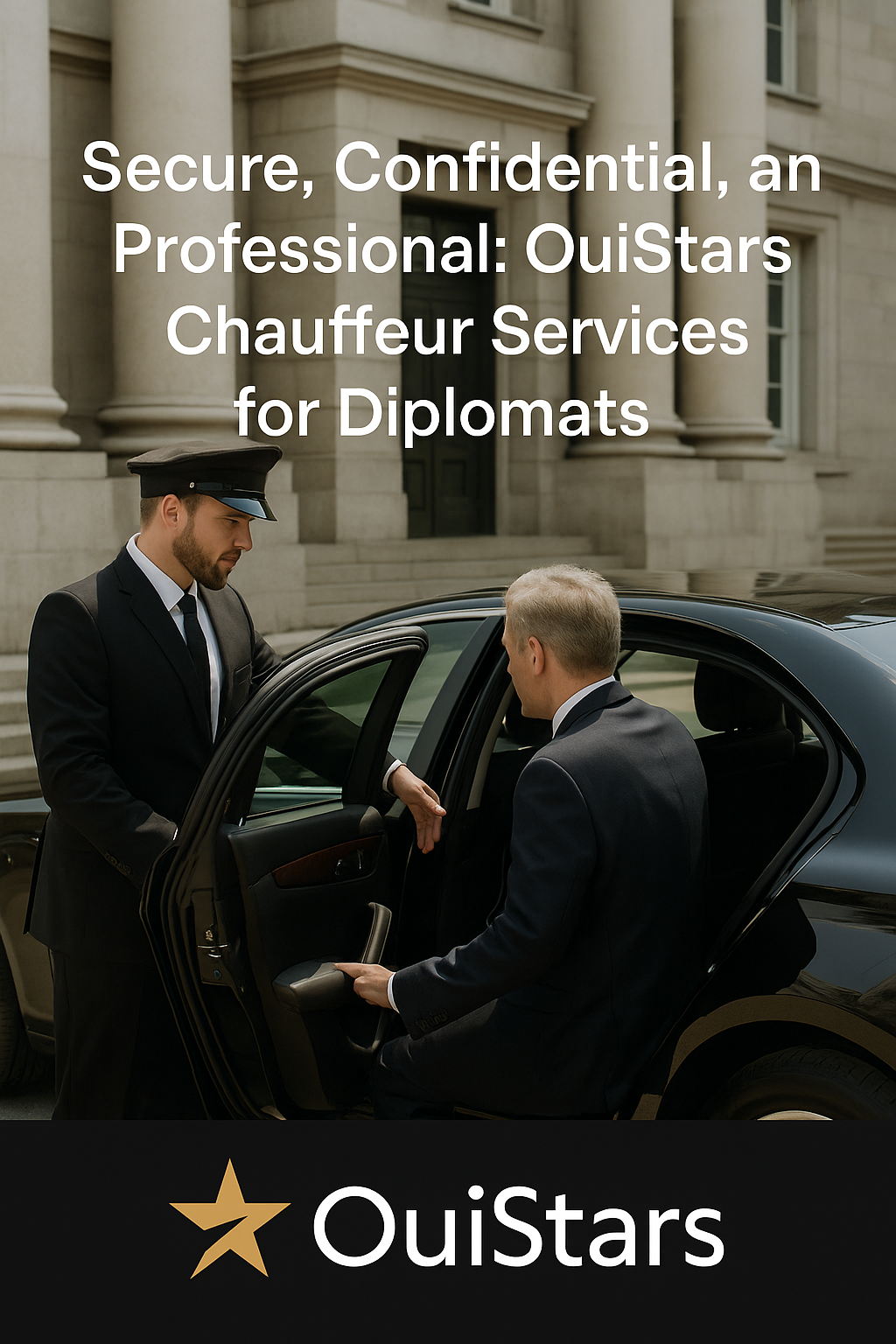 OuiStars for Diplomatic Transport: Discreet & Secure Chauffeur Services