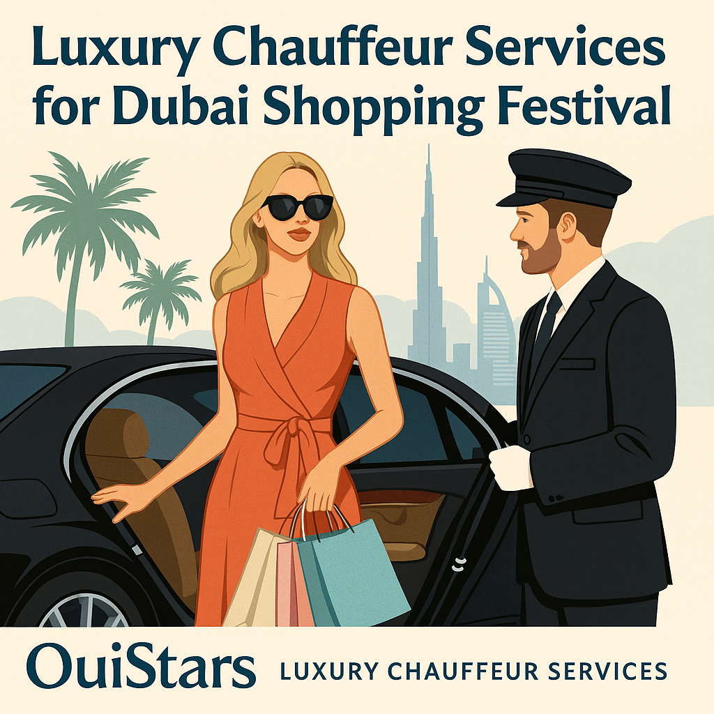 Dubai Shopping Festival Chauffeur Services | OuiStars Luxury Ride