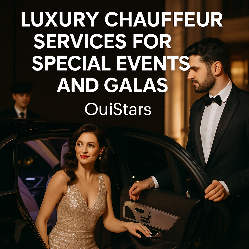 Luxury Chauffeur Services for Special Events and Galas | OuiStars