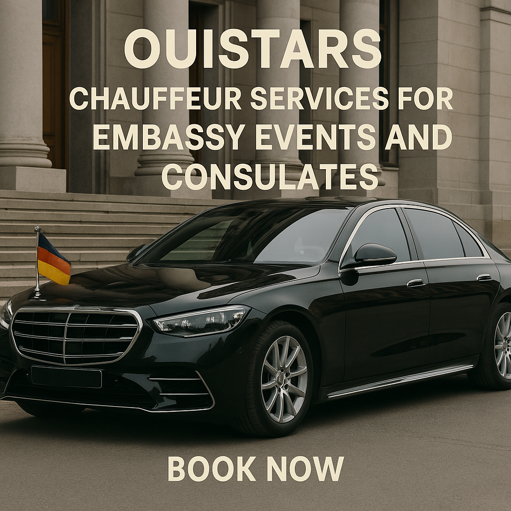 Chauffeur Services for Embassy Events and Consulates | OuiStars