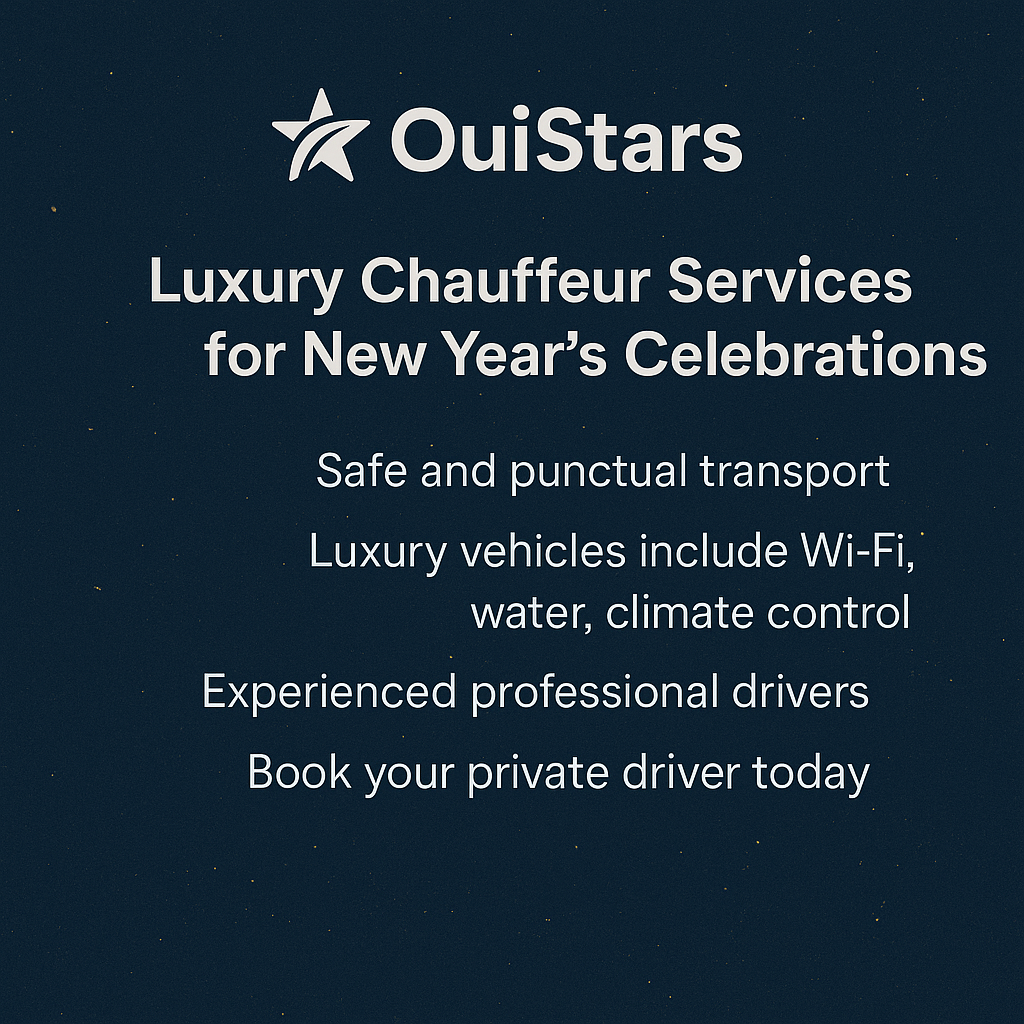 Luxury Chauffeur Services in Dubai | OuiStars Chauffeur Dubai