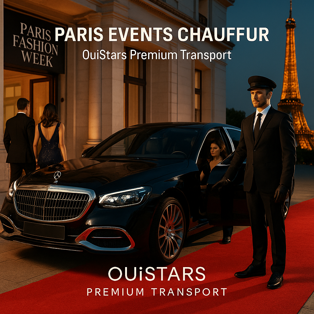 Chauffeur Services for Major Luxury Events in Paris | OuiStars
