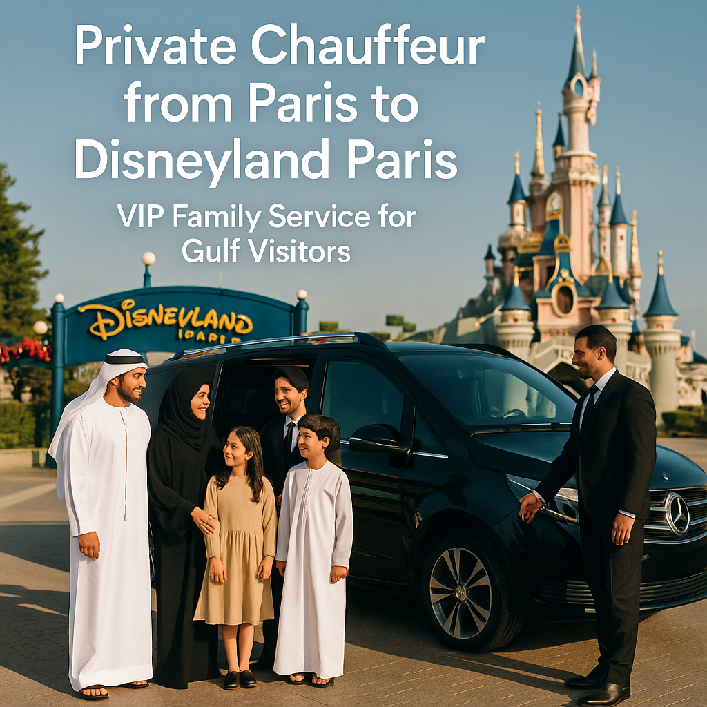 Private Chauffeur from Paris to Disneyland Paris for Gulf & Saudi Visitors | OuiStars