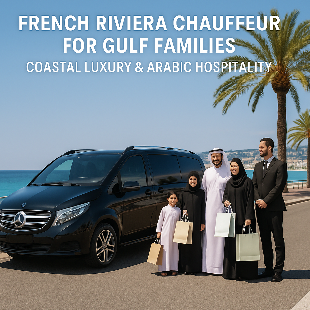 Chauffeur Service for Gulf Families in the French Riviera & Nice – Coastal Luxury & Arabic Hospitality