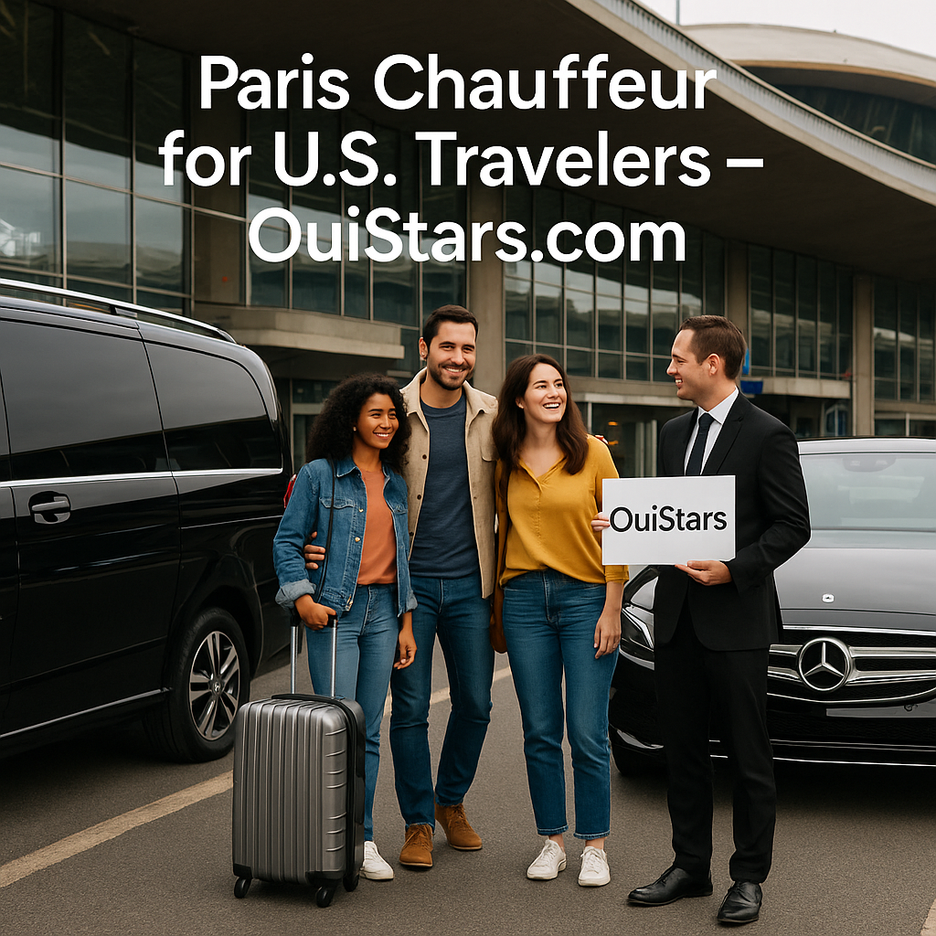OuiStars – Your Trusted Private Chauffeur in France for American Visitors