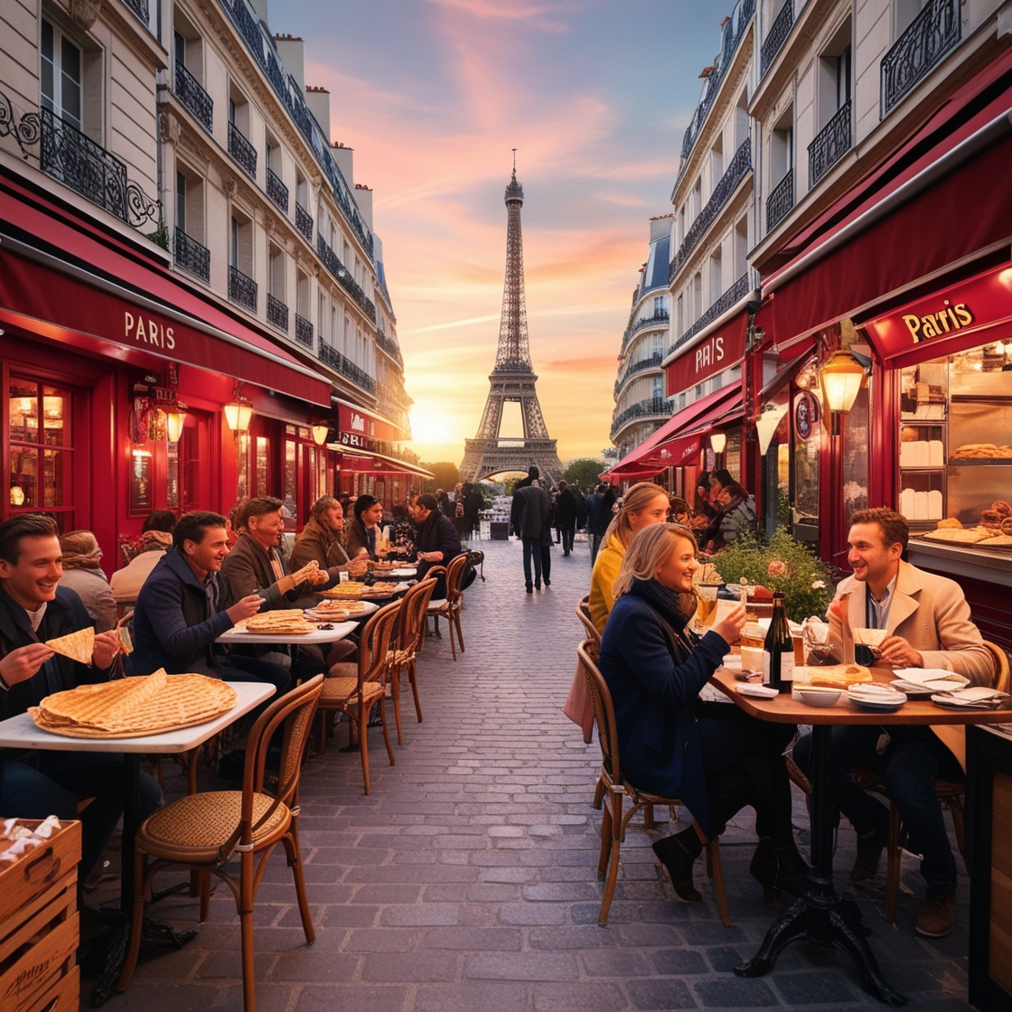 دليل الطعام في باريس 2025: أفضل المطاعم والمقاهي وأسواق Street Food