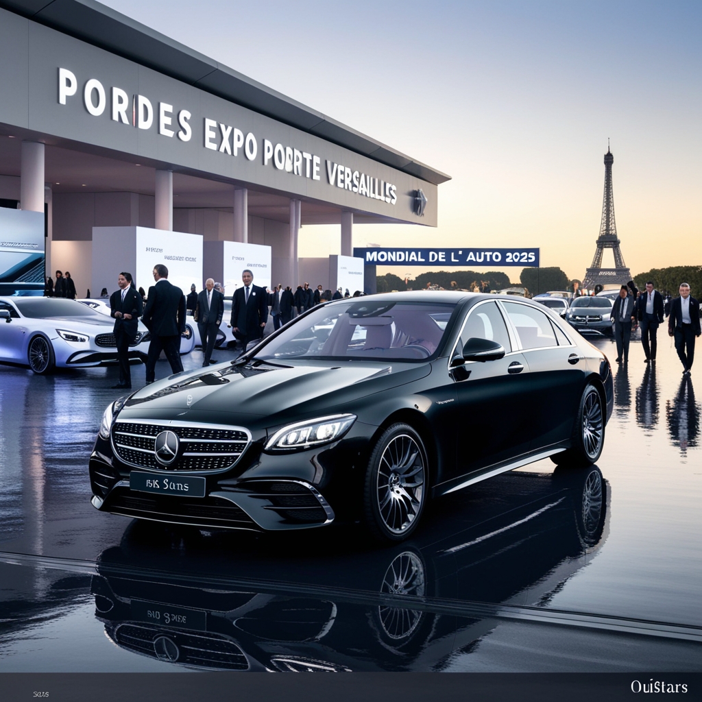 Paris Motor Show 2025 — Luxury Chauffeur & Executive Transfers by OuiStars