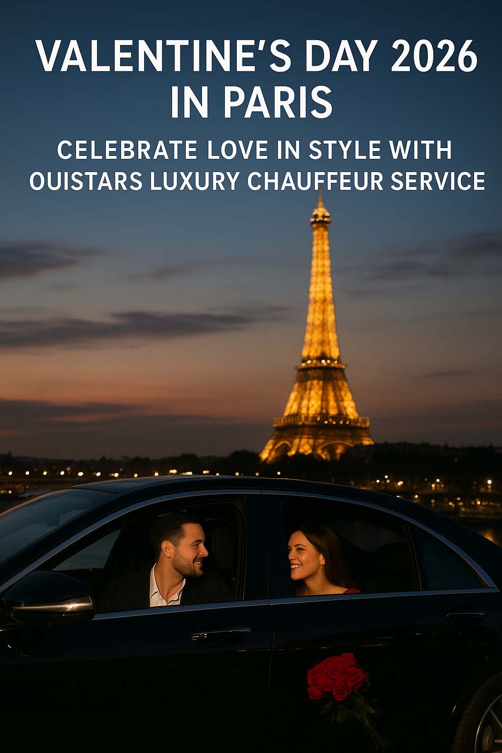 Valentine’s Day 2026 in Paris — Celebrate Love in Style with OuiStars Luxury Chauffeur Service