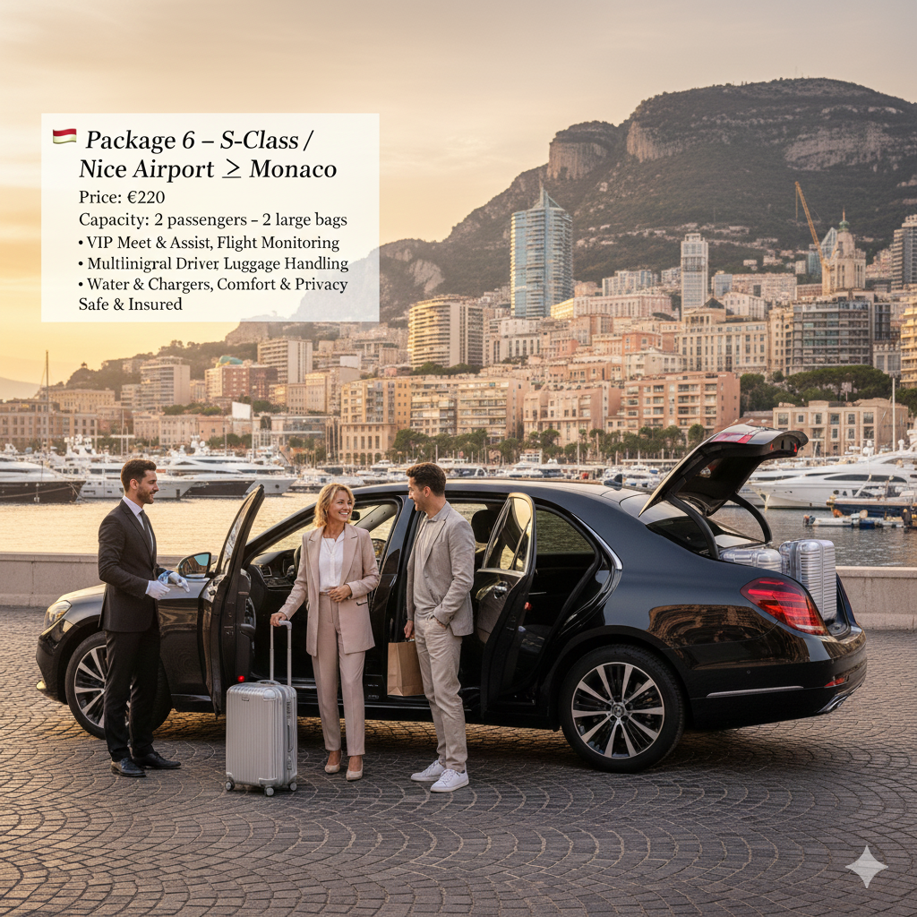 Nice Airport - Monaco