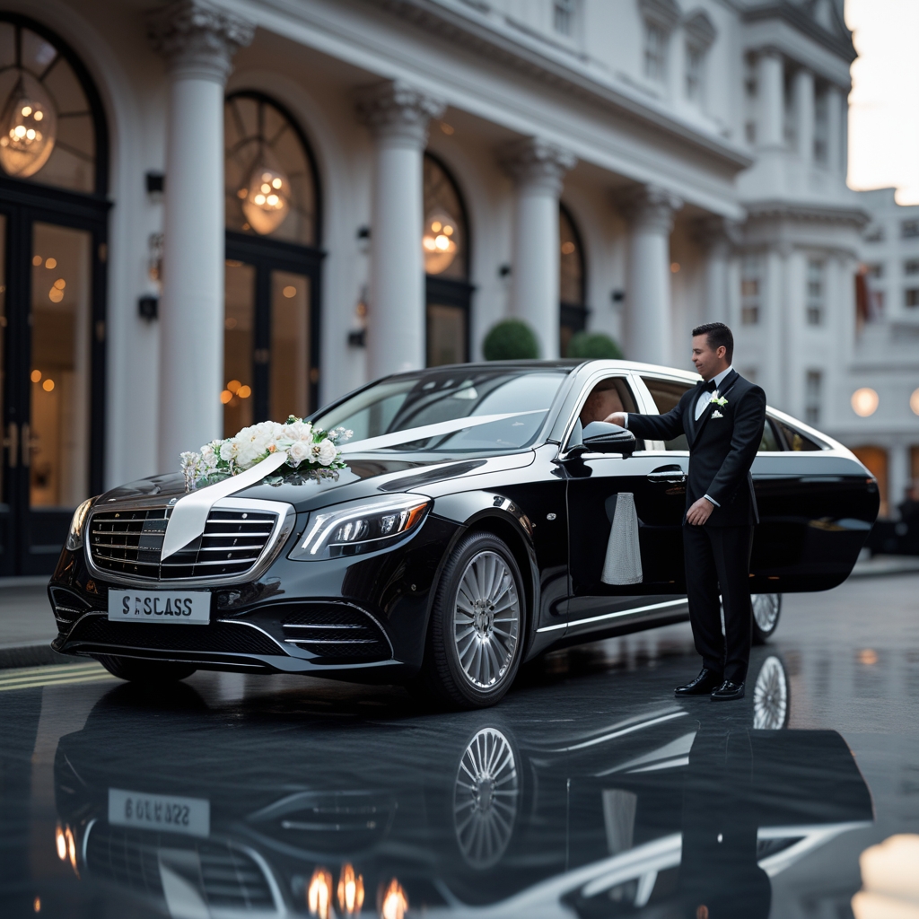 Luxury Chauffeur Service for Weddings & Events in London | VIP Car Hire - Ouistars