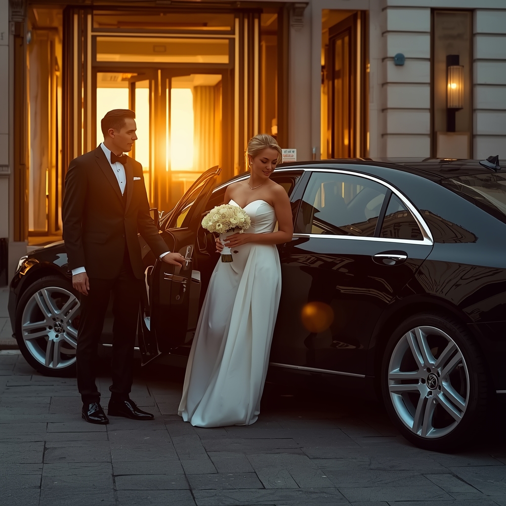 Luxury Wedding Chauffeur Service in London | VIP Bridal Car Hire - Ouistars