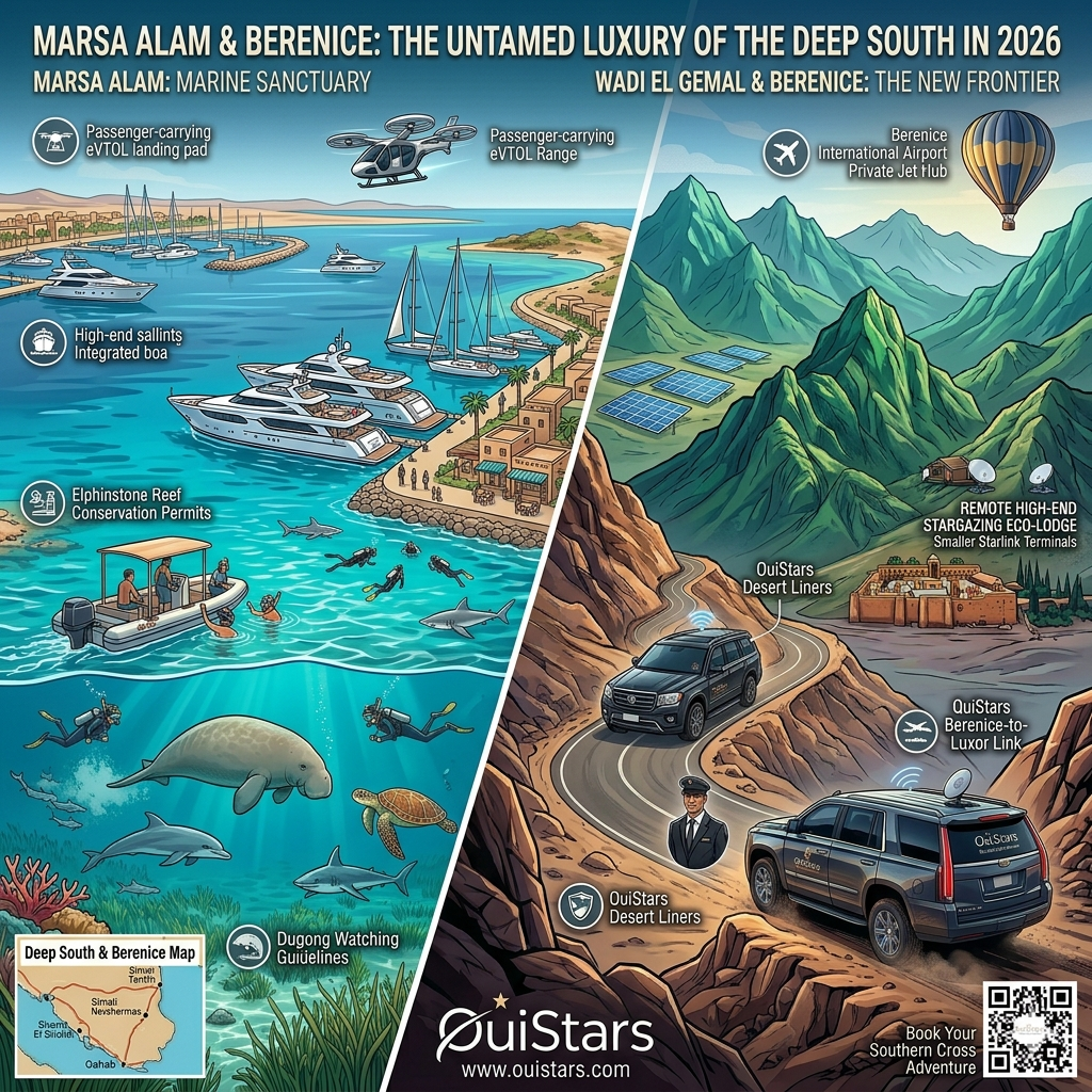 Marsa Alam and Berenice: The Untamed Luxury of the Deep South in 2026